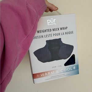 weighted neck pillow